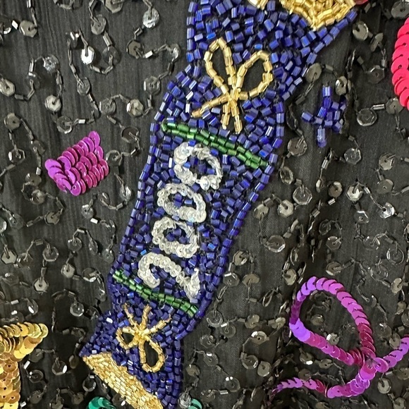 LAURENCE KAZAR Beaded Millennium Top - Picture 7 of 16